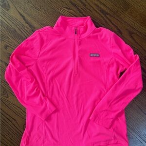 Vineyard Vines Neon Pink Pullover